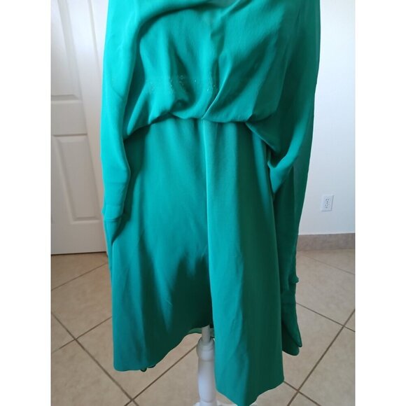 Adrianna Papell Boutique Dress 14 Elegant Halter  Beaded Evening Coctail Party - Picture 10 of 16